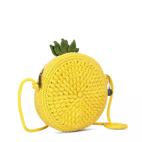 The Sak Kenna Crochet Pineapple Crossbody Bag New